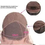 Classic Collection- Brazilian Natural Deep Wave 13x4 Lace Front Wig