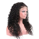 Classic Collection- Brazilian Natural Deep Wave 13x4 Lace Front Wig