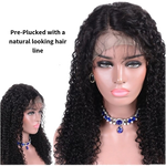 Classic Collection- Brazilian Natural Deep Wave 13x4 Lace Front Wig